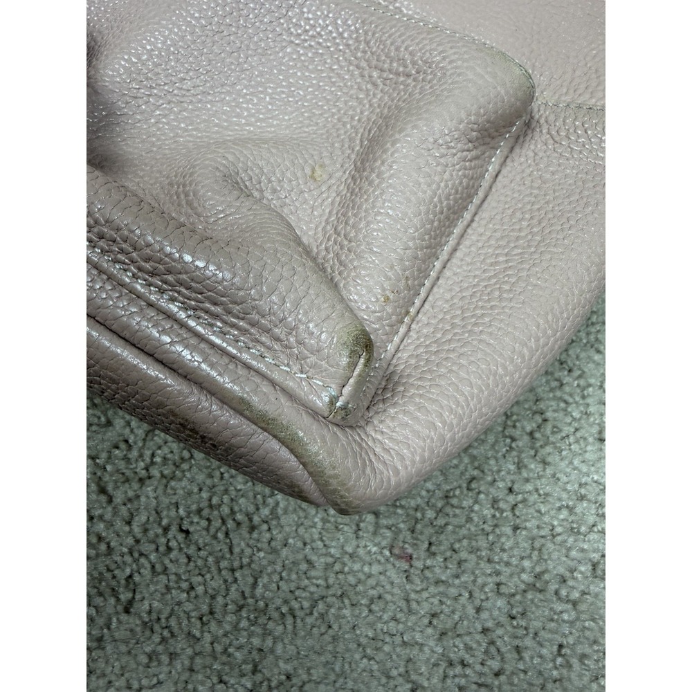 TED BAKER London Mini Backpack Bag Pink Pebble Leather Adjustable‎ - Picture 10 of 16